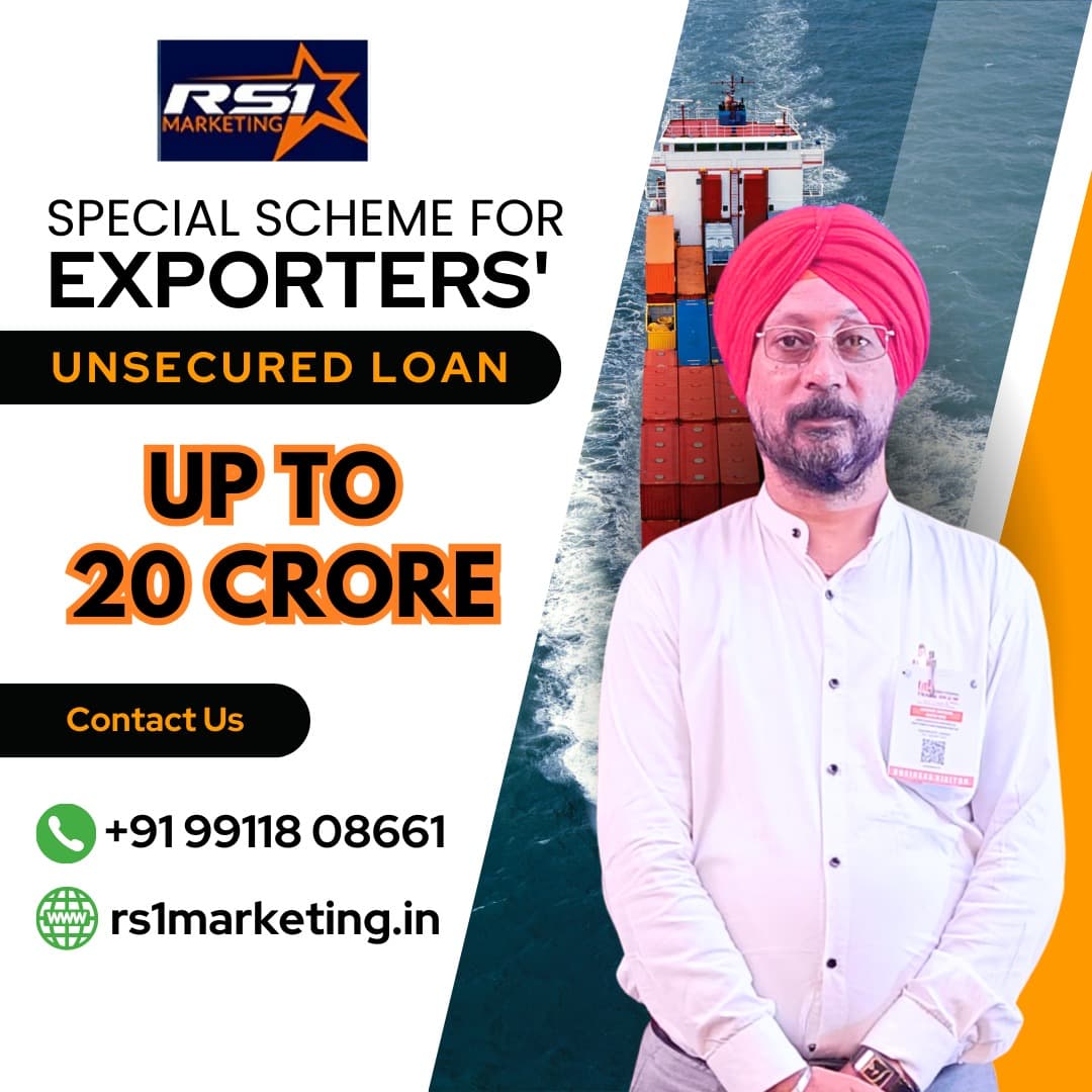 Exporters Unsecured Loan