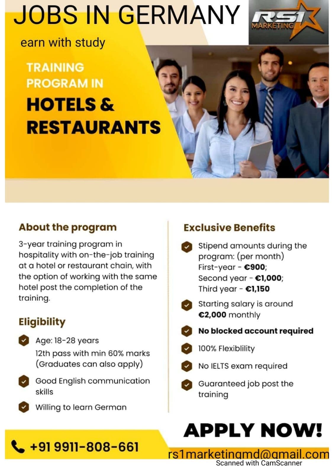 Jobs in Germany - Hotels & Restaurants